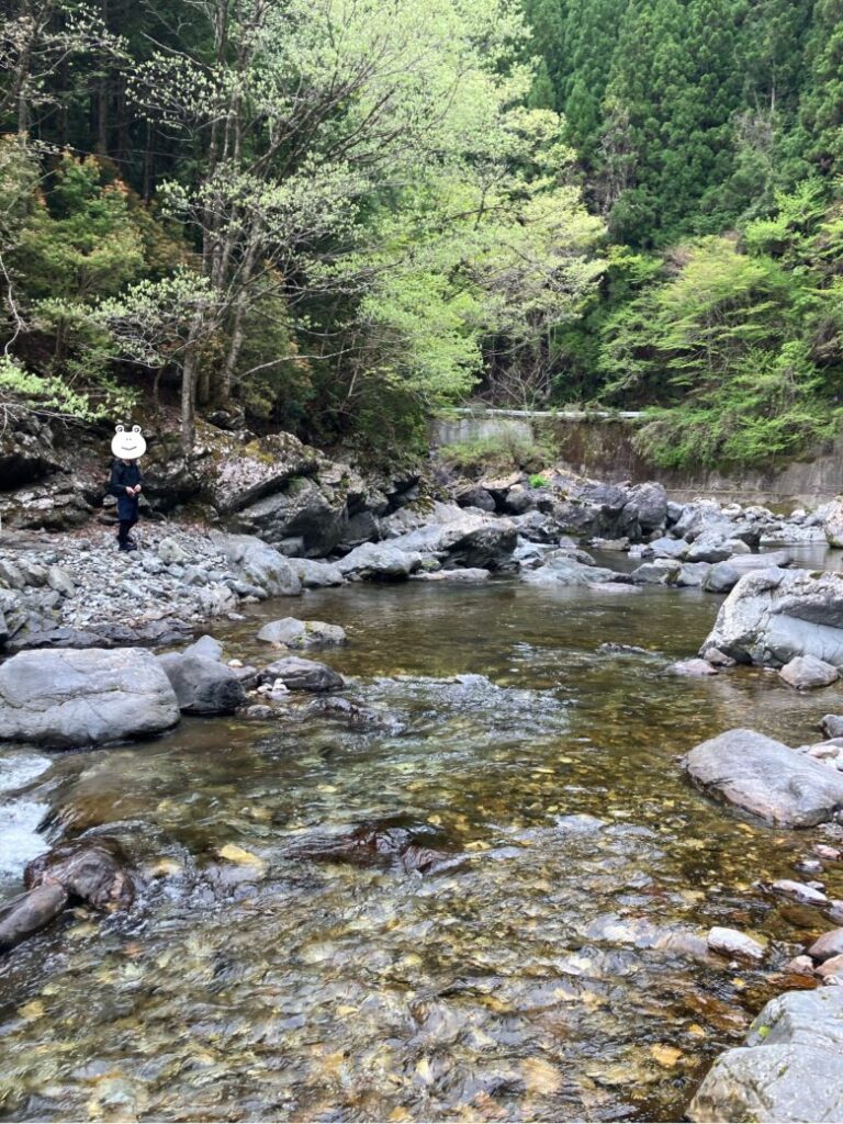 奈良県五条市 宗川で渓流釣り