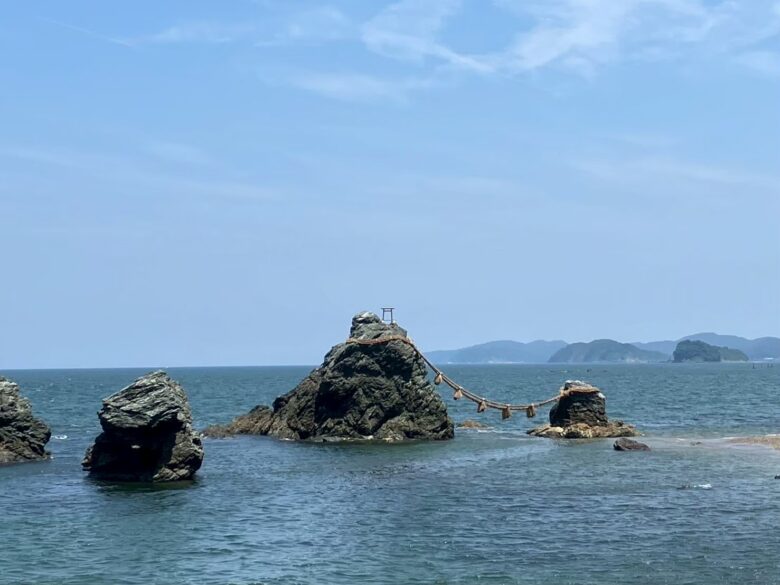 夫婦岩　鳥羽　旅行　