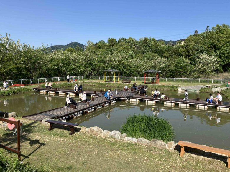 ワールド牧場 釣り堀 鯉