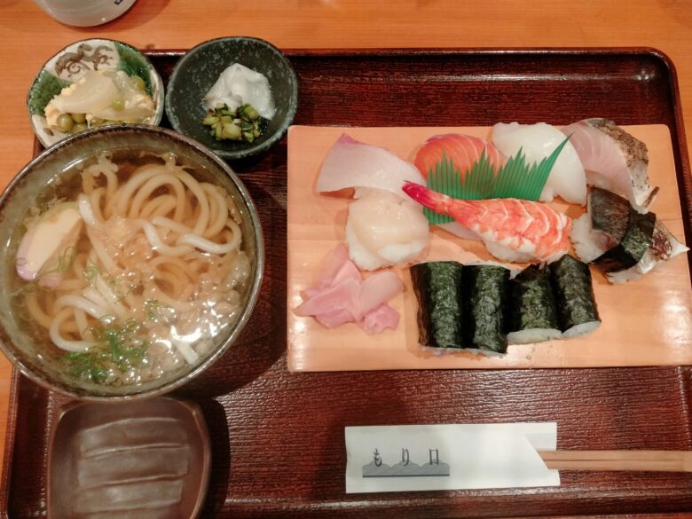 鮨所 もり口 すし定食 伊賀グルメ 本格寿司