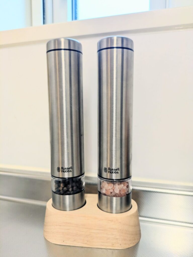 ラッセルホブス 電動ミル ソルト&ペッパー ミニ (2本セット) 　